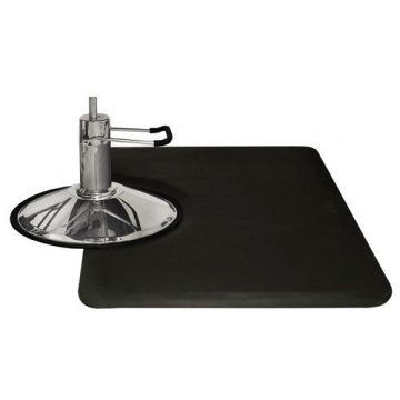 Furia Anti Fatigue Mat Rectangular Black