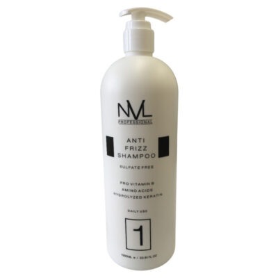 NVL Smooth40 Anti Frizz Shampoo 1000ml (Sulfate Free)